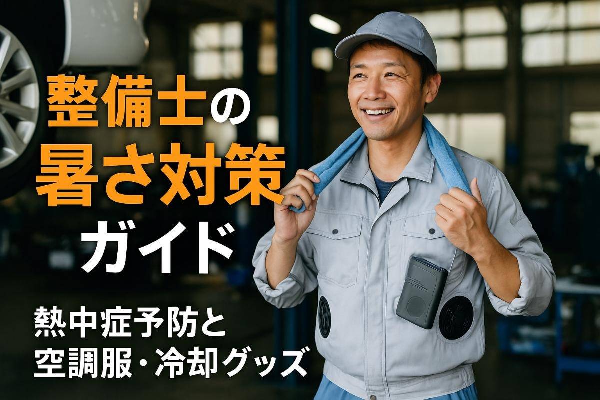 整備士の暑さ対策と徹底比較！作業現場の熱中症リスクとおすすめ空調服・冷却グッズ最新ガイド