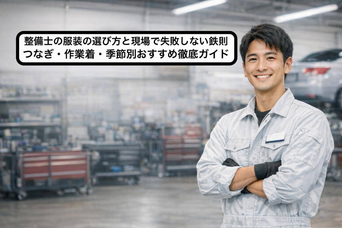 整備士の服装の選び方と現場で失敗しない鉄則｜つなぎ・作業着・季節別おすすめ徹底ガイド