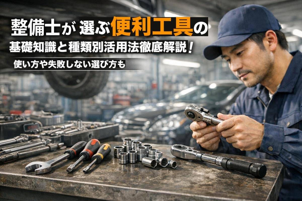 整備士が選ぶ便利工具の基礎知識と種類別活用法徹底解説！使い方や失敗しない選び方も