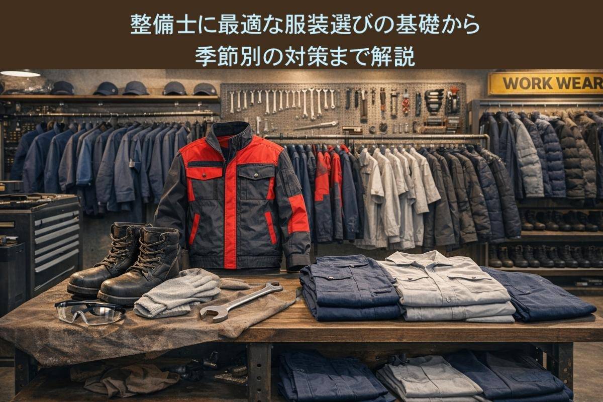 整備士に最適な服装選びの基礎から季節別の対策まで解説